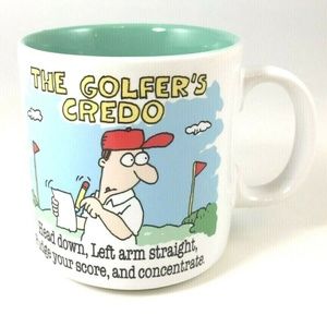 Golf Golfer Coffee Mug Cup Funny Dad Friend Gift